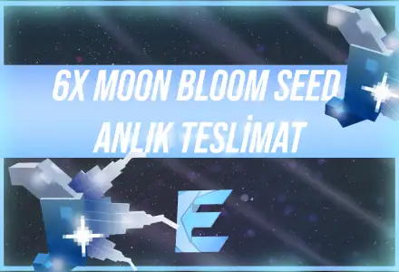 ⭐6x Moon Bloom Seed Grow A Garden 2⭐