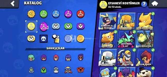 Brawl Stars Hesabi 57K