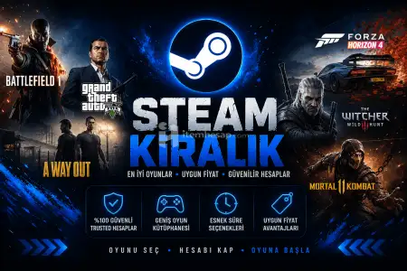 Steam Oyun Kiralama