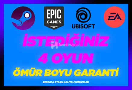 Istediğiniz 4 Oyun