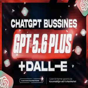 ️[Oto Teslim] 30 Gün ChatGPT Pro 5.6 + Dall-E⭐