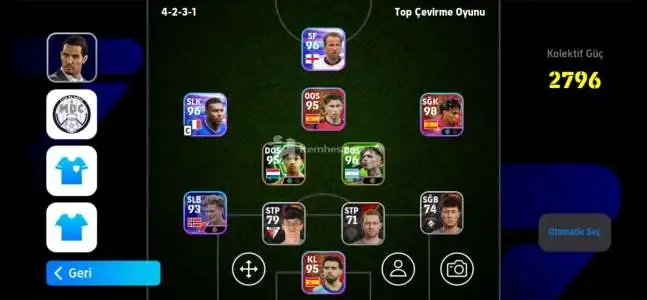 Pes mobile