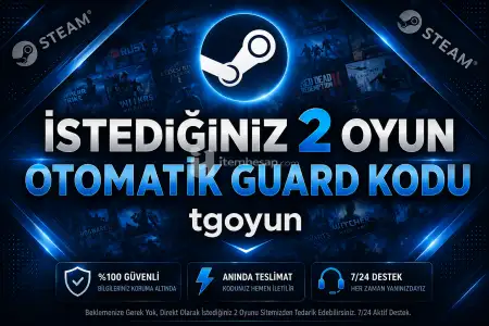 ⭐ 7/24 Teslim | Seçtiğin 2 Oyun ⭐