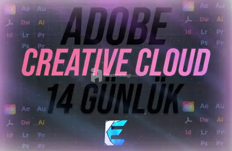 ⭐Kendi Mailinize Adobe Creative 14 Günlük ⭐