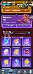 5max kart ve 12 evrimli 10bin kupa hesap