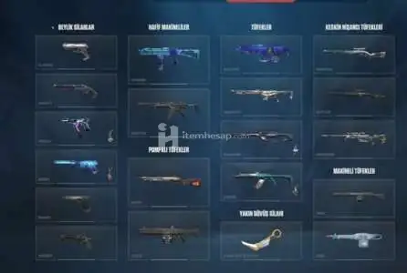 Peak Yüce 2 Satilik Hesap Skinli