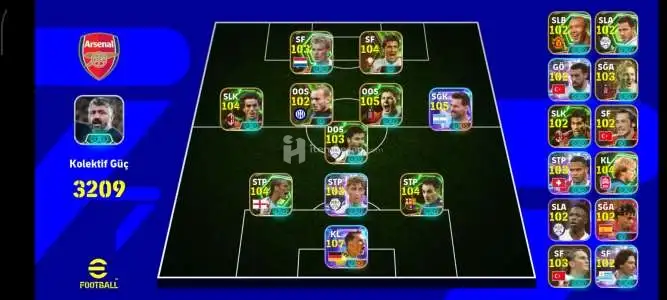 Efootball pes hesabı