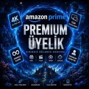 TR Amazon Prime Video 4K Uhd 1 Aylik (Oto Teslim)