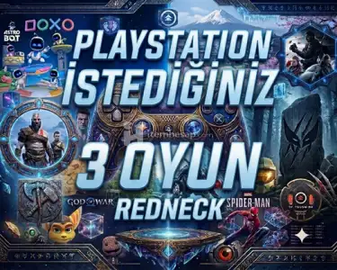 İstediğiniz 3 Playstation Oyunu En Uygun +Garanti