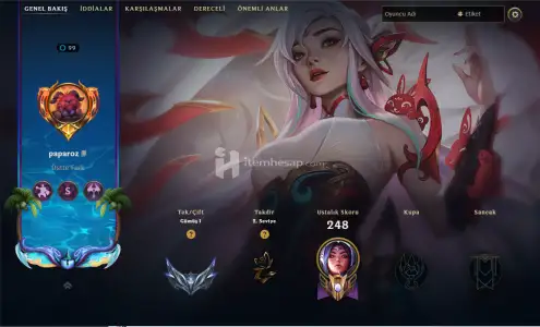Satılık LoL Hesabı