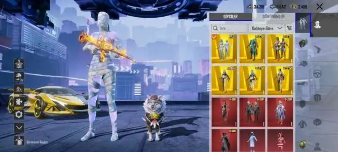 M4 Sayaç + 2 Mumya + 9 Nihai + 4 X-Suit + 3 Araba