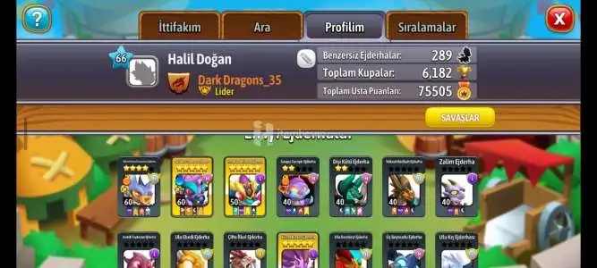 DragonCity 66. Seviye