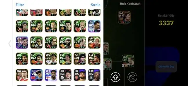 110 lu messi var 110 İbrahimoviç var