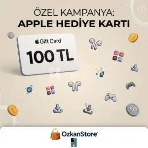 App Store & iTunes 100 TL Hediye Kartı
