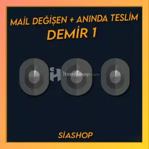 TR - Demir 1 - Mail Değişen - Ultra Düşük Mmr!