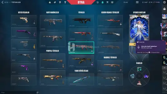 ⭐​?​?​Valorant Muhteşem Dizili Ultra Skinli Hesap ⭐​?​?​