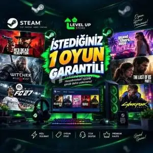 Istediğiniz 1 Oyun PC + Garanti (Oto Teslim)