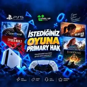İstediğiniz Oyuna Primary Hak Ps4/Ps5 + Garanti