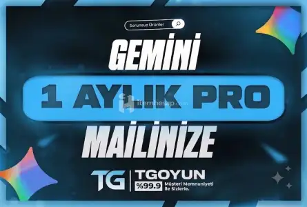 1 Aylık Gemini Pro Kendi Mailinize + Oto Teslimat