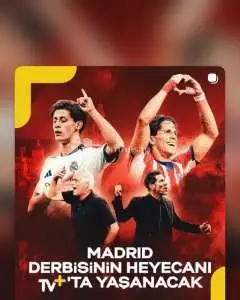 Madrid Derbisi ! 1 Aylık TV Plus [Kendi Hesabınıza Özel] TV+ Premium