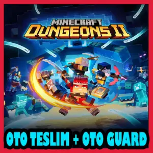 Minecraft Dungeons 2 + Oto Guard + Oto Teslim