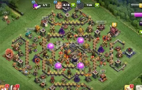 Clash of clans orta düzey hesap