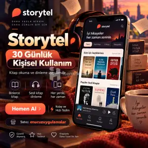 Storytel Premium Özel 30 Günlük Kişisel Hesap