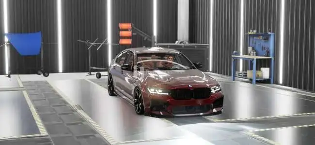 - Kanpanya - Car Parking 2 HD Logolu Coinli Bmw M5
