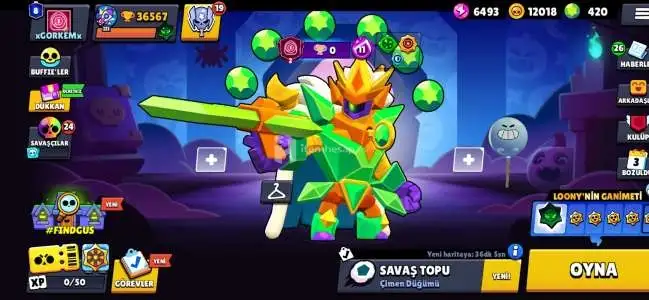 Brawl Stars 11 Brawl Pass Plus Görmüş Hesap