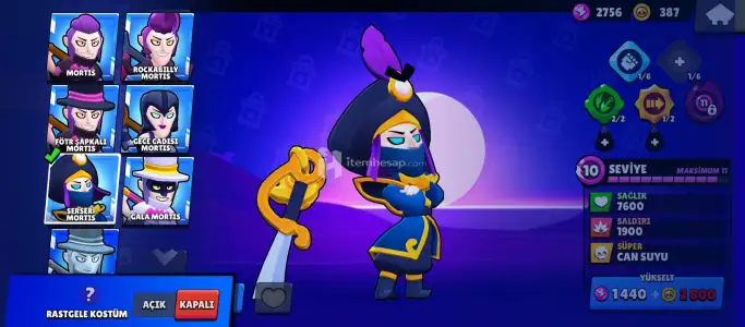 63K Kupa 85 Karakterli 150 Kostümlü (Hayday Hesabi Hediyedir)