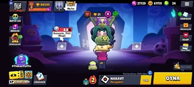 Brawl stars satılık hesap